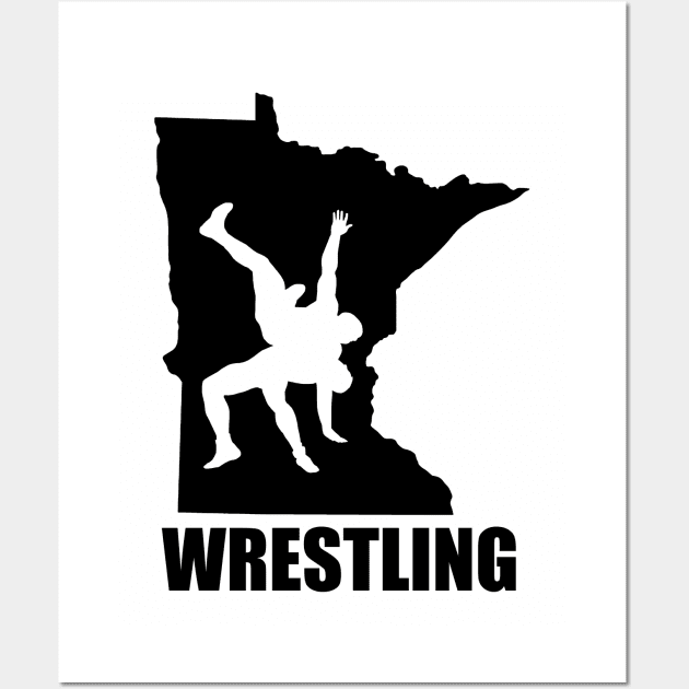 Minnesota Wrestling Wall Art by Ruiz Combat Grappling